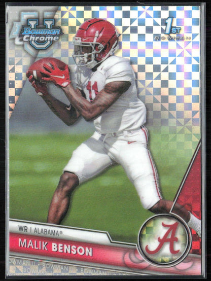 Malik Benson 1st Bowman X-Fractor