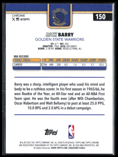 Rick Barry X-Fractor