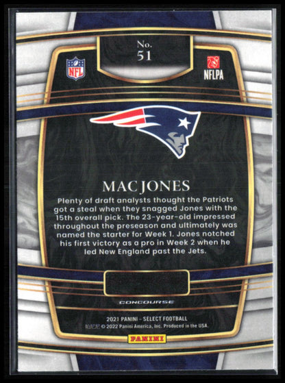 Mac Jones RC Concourse