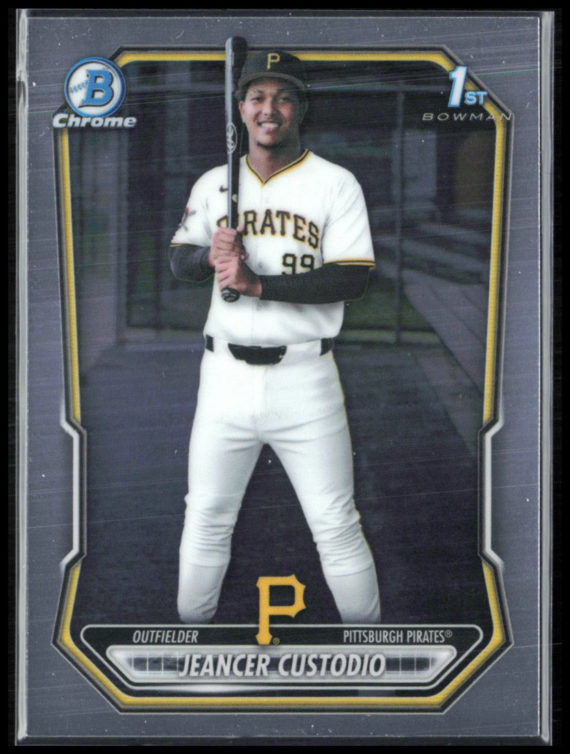 Jeancer Custodio 1st Bowman CHrome
