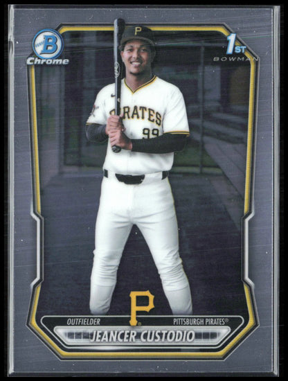 Jeancer Custodio 1st Bowman CHrome
