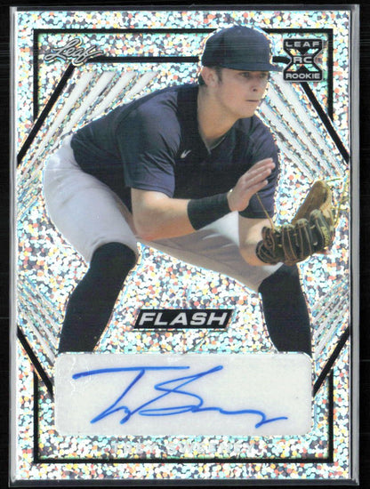 Trey Sweeney RC Auto 2021 Leaf Flash
