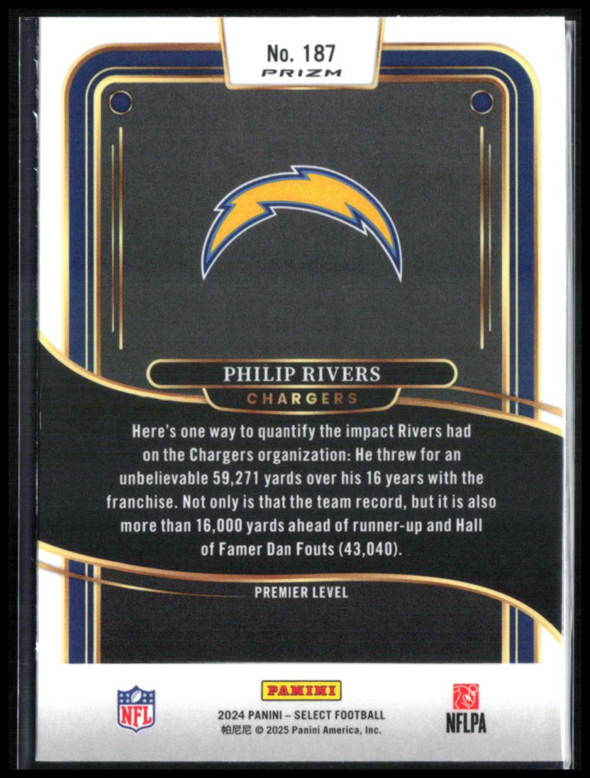 Philip Rivers Red Black Shock