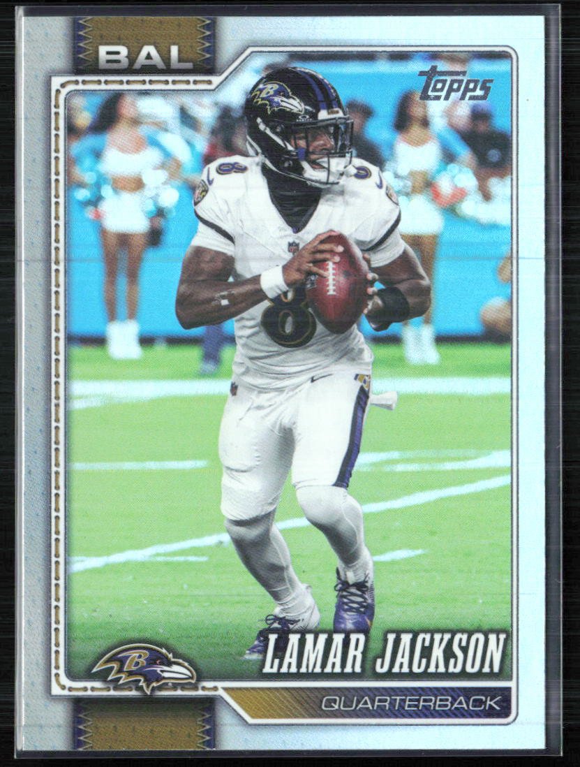 Lamar Jackson Rainbow Foil