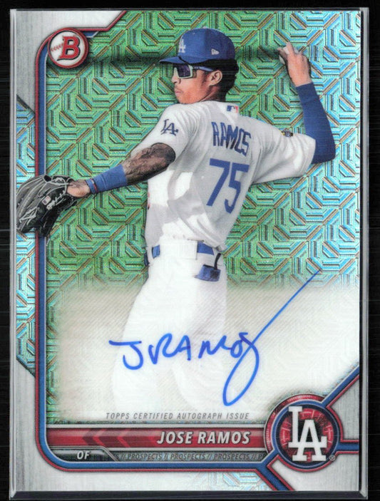 Jose Ramos 1st Bowman Auto