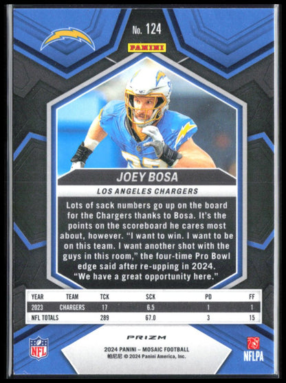Joey Bosa Green Mosaic