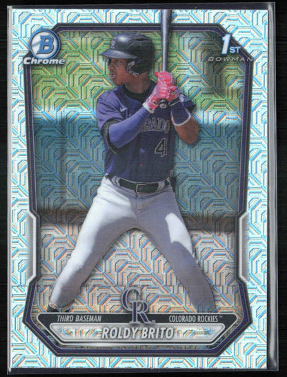Roldy Brito 1st Bowman Mojo