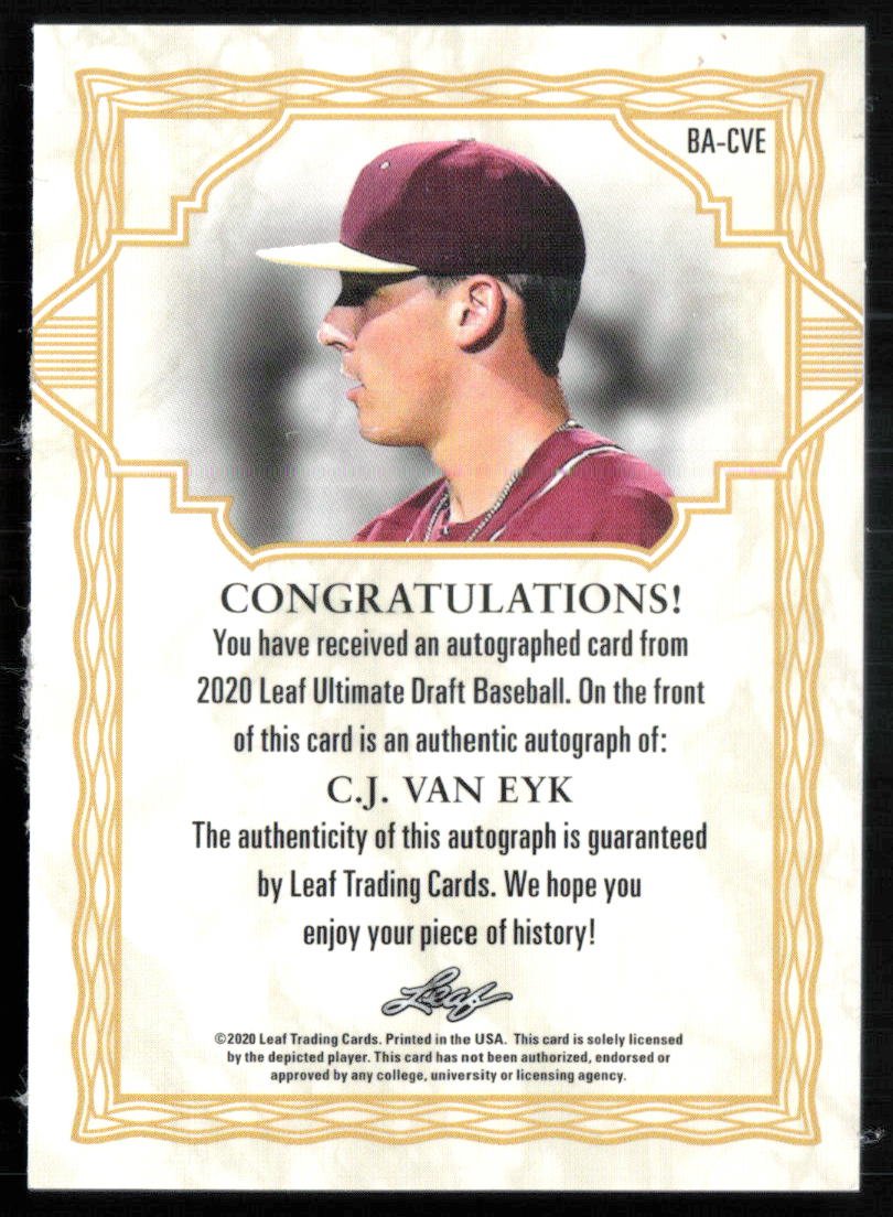 C.J. Van Eyk RC Auto /75