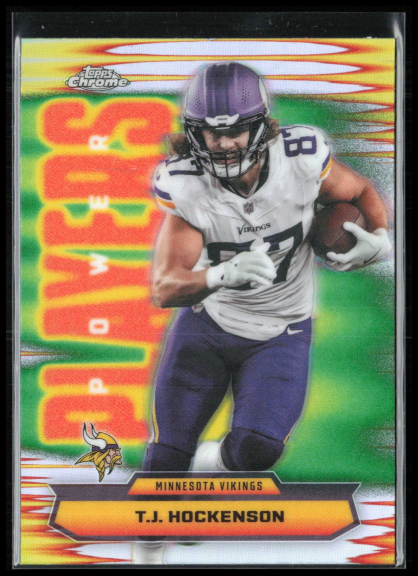 T.J. Hockenson Power Players Holo