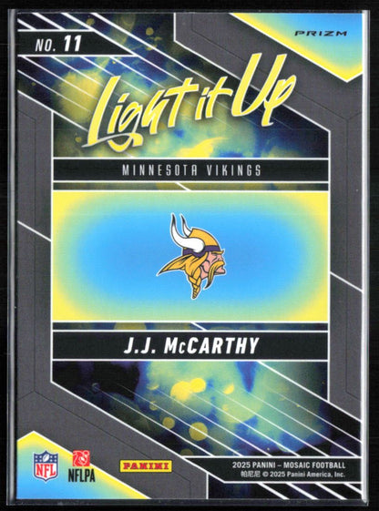 J.J. McCarthy Light it Up Holo