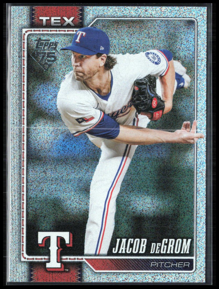 Jacob deGrom Sandglitter