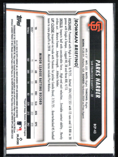 Parks Harber 1st Bowman
