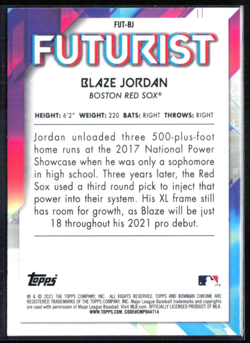Blaze Jordan Futurist Mojo