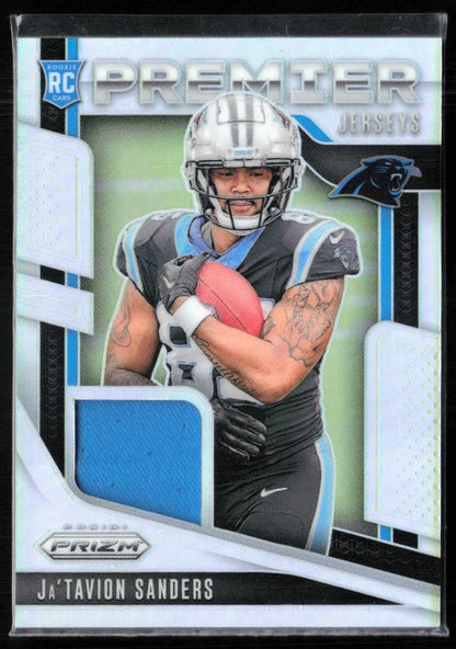 Ja'Tavion Sanders RC Premier Jerseys Patch Silver