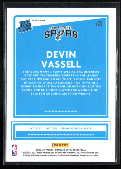 Devin Vassell RC Holo