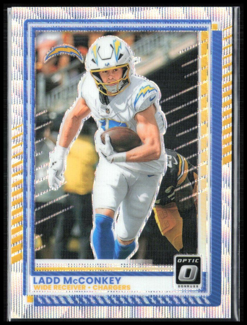 Ladd McConkey Silver Wave /300