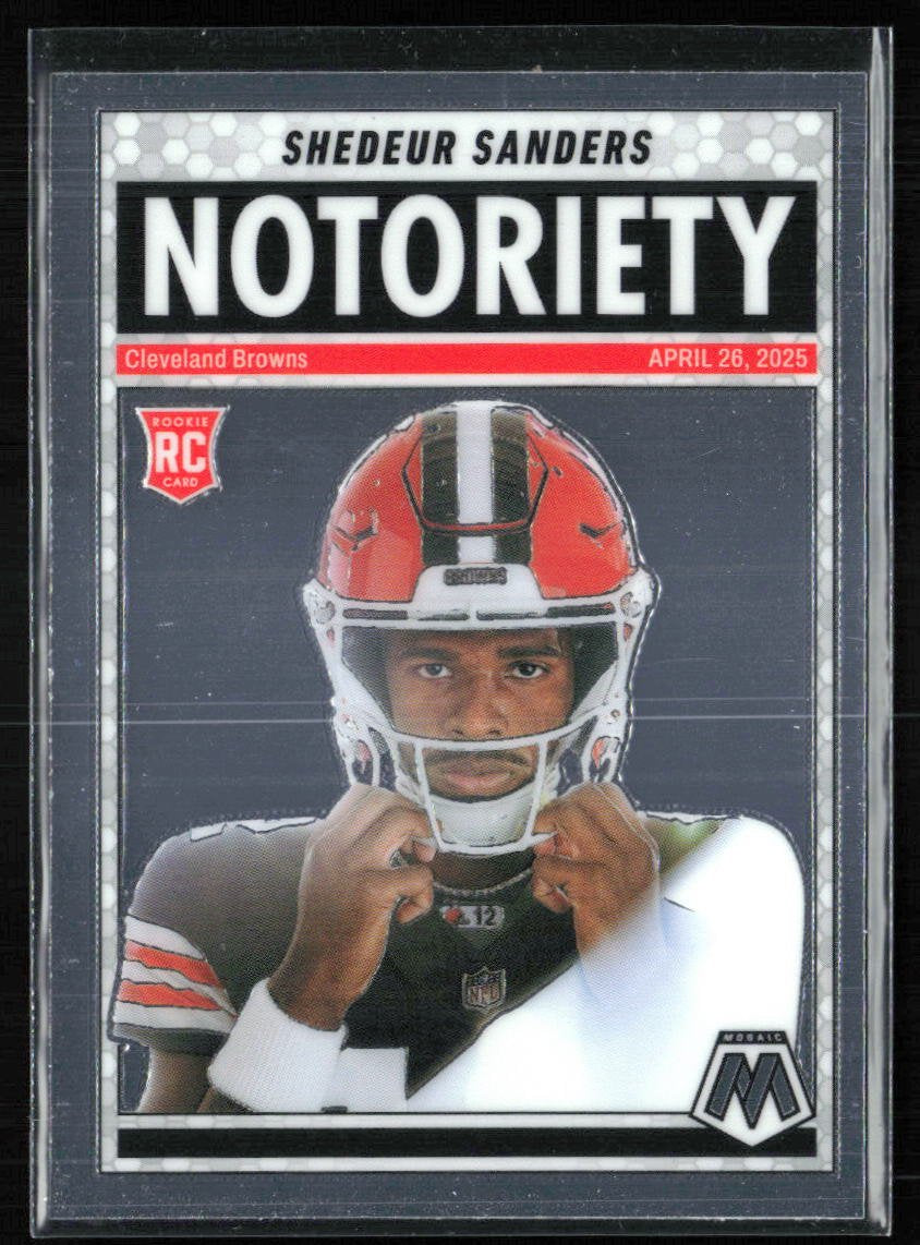Shedeur Sanders RC Notoriety