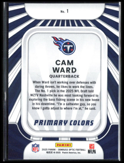 Cam Ward RC Primary Colors