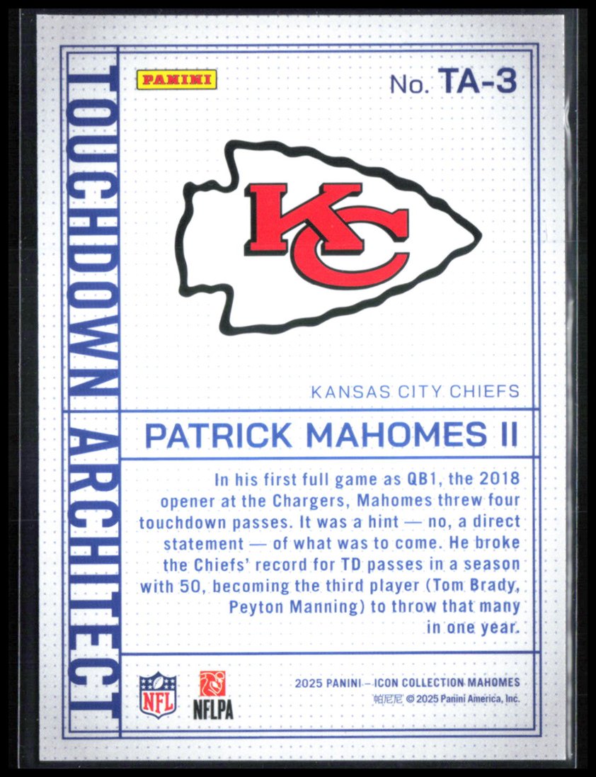 Patrick Mahomes II Touchdown Architect