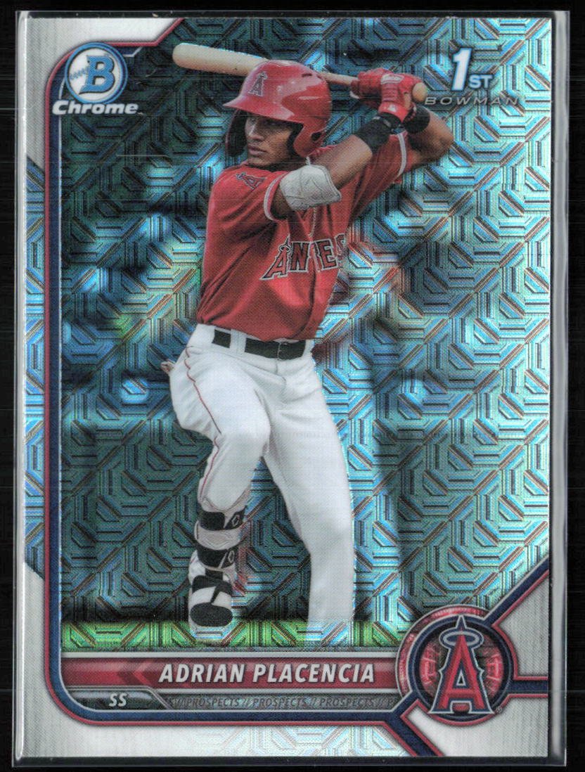 Adrian Placencia 1st Bowman Mojo