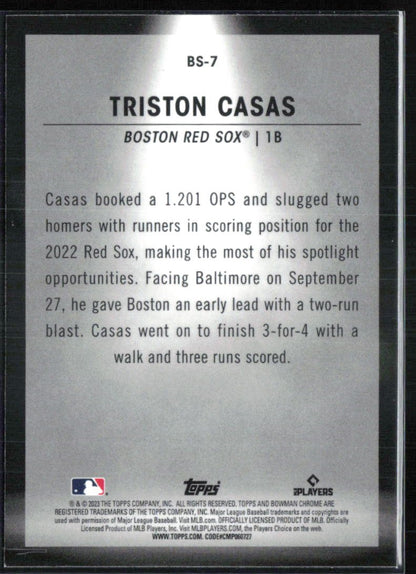 Triston Casas Bowman Spotlights