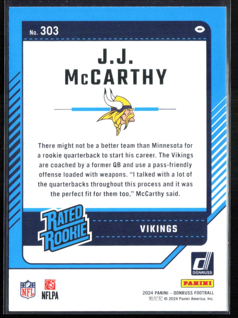 J.J. McCarthy RC