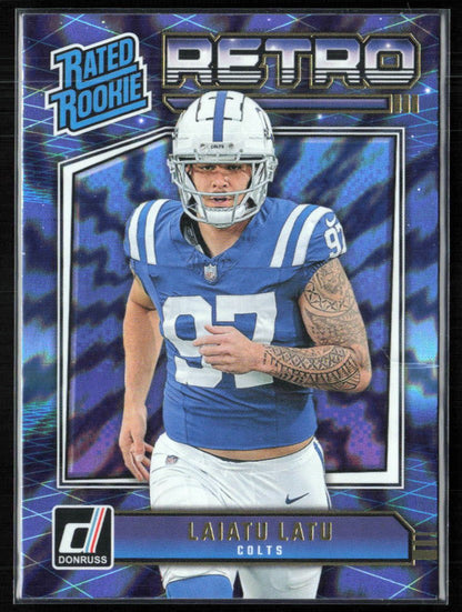Laiatu Latu RC Rated Rookies Retro