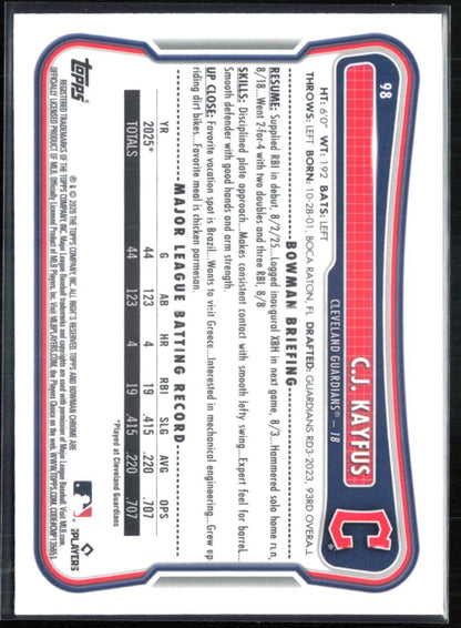 C.J. Kayfus RC Mojo
