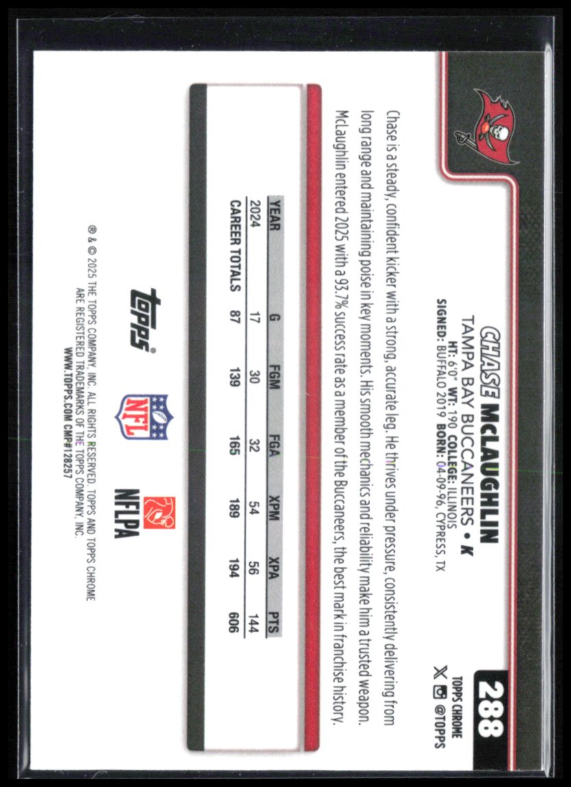 Chase McLaughlin RWB Refractor