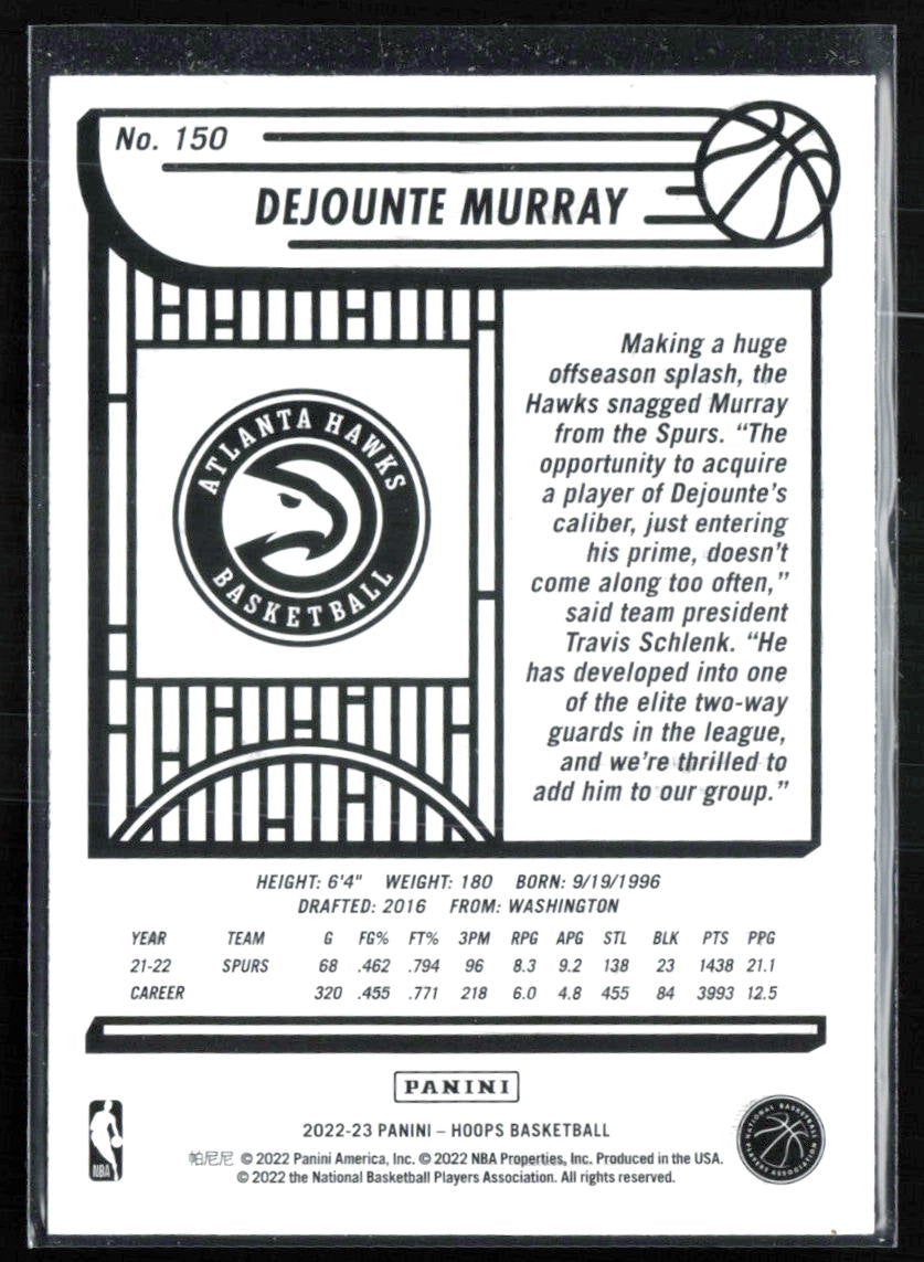 DeJounte Murray Teal Explosion