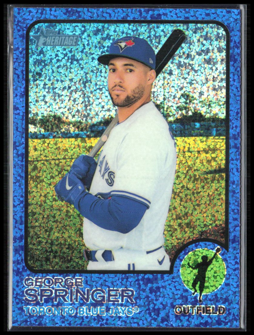 George Springer Blue Mini Diamond