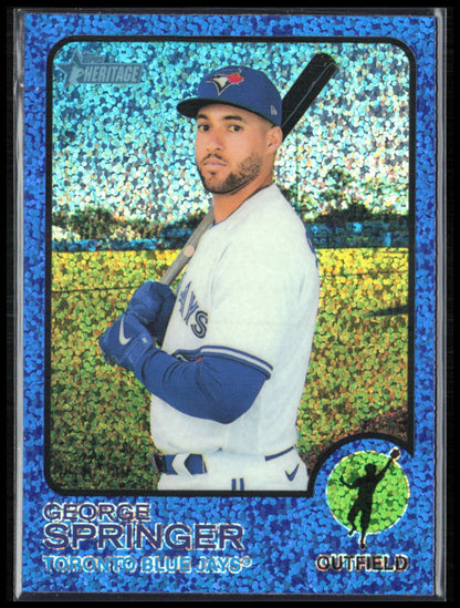George Springer Blue Mini Diamond