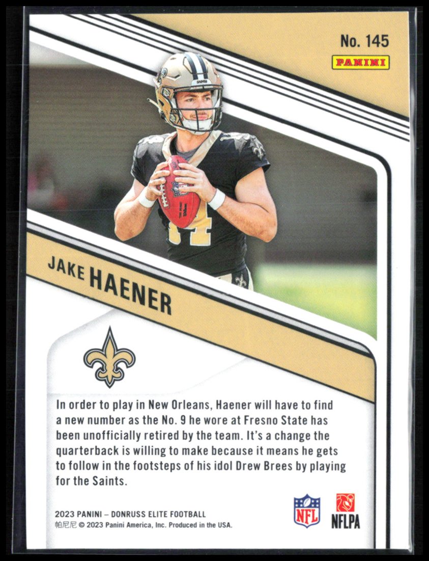 Jake Haener RC Blue /99