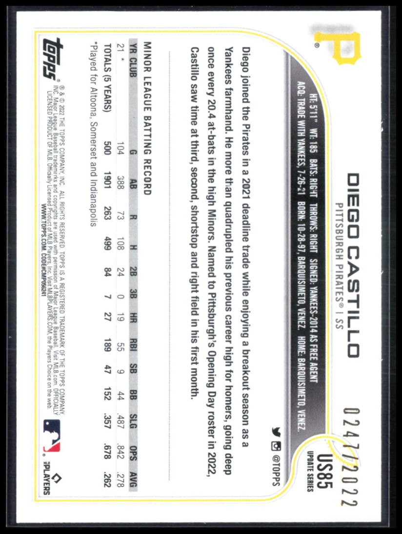 Diego Castillo RC /2022