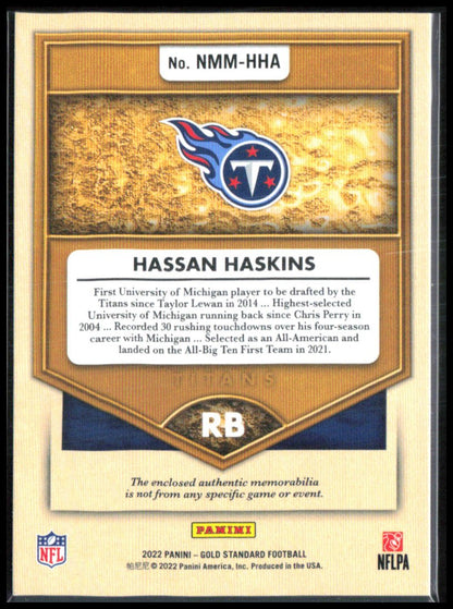 Hassan Haskins RC Mem /399