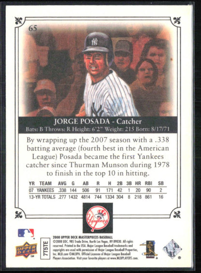 Jorge Posada Masterpieces