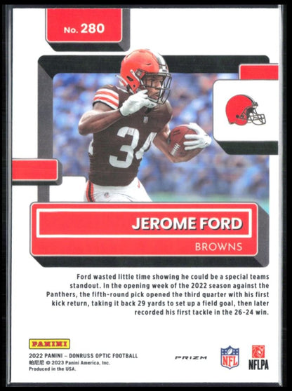 Jerome Ford Pink Holo