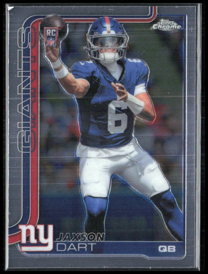 Jaxson Dart RC Topps Chrome