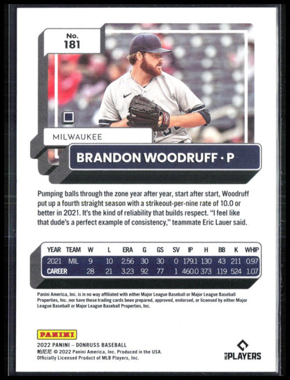 Brandon Woodruff Red /2022
