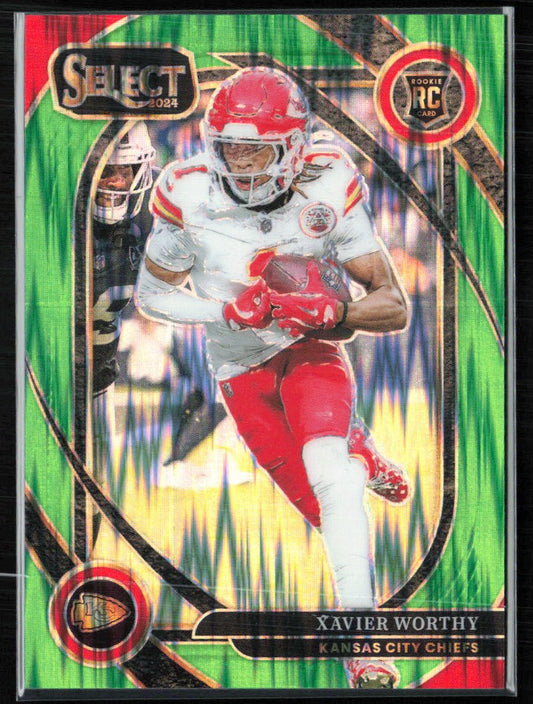 Xavier Worthy RC Neon Green Shock /499