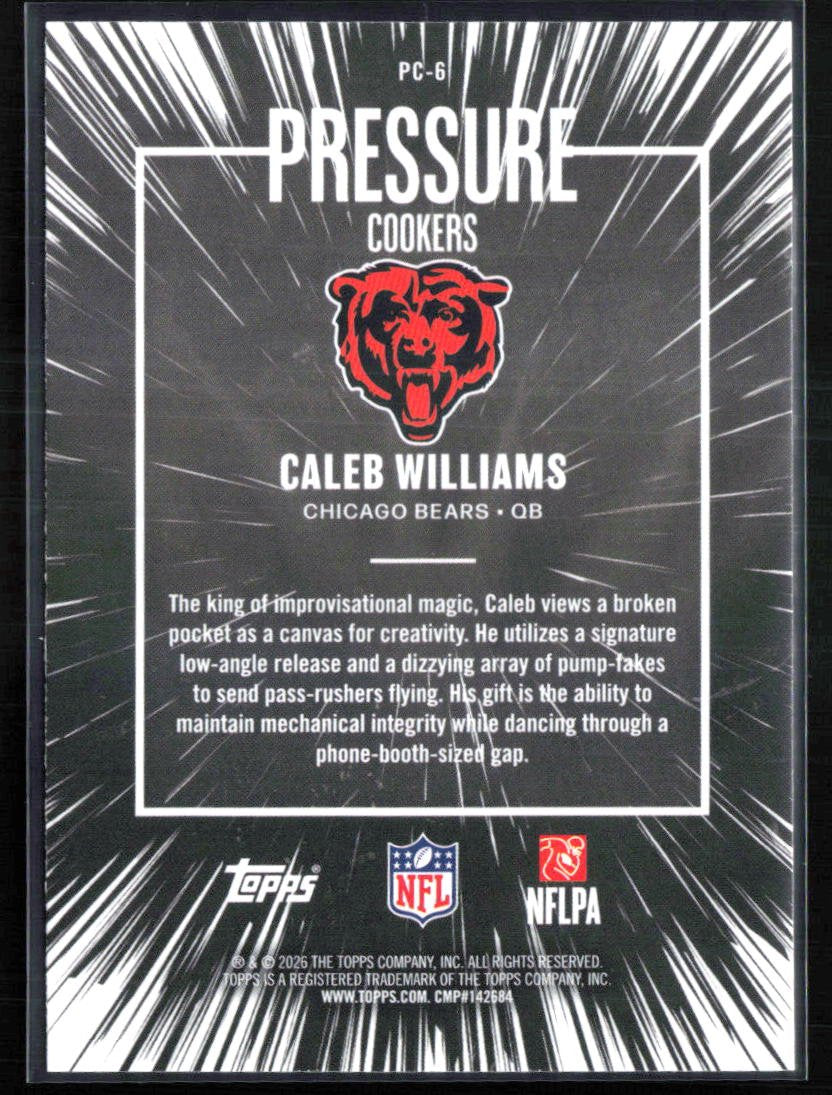 Caleb Williams Pressure Cookers