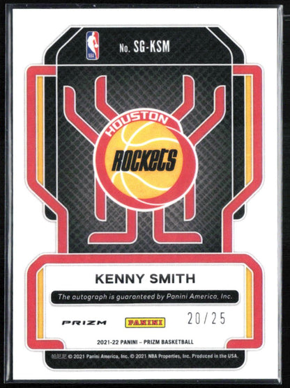 Kenny Smith Auto Mojo /25 2021-22 Prizm