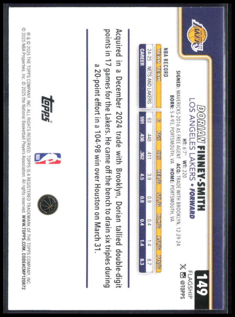 Dorian Finney-Smith Green Foil /99