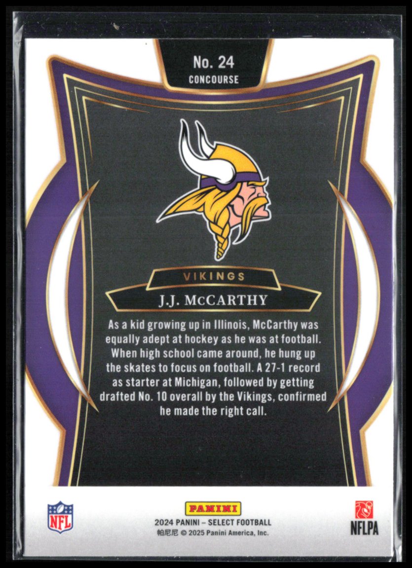 J.J. McCarthy RC