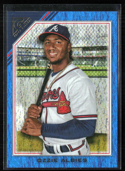 Ozzie Albies Blue Foil 01/50