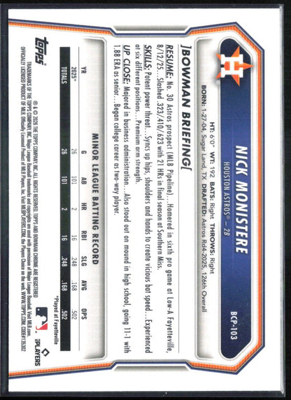 Nick Monistere 1st Bowman