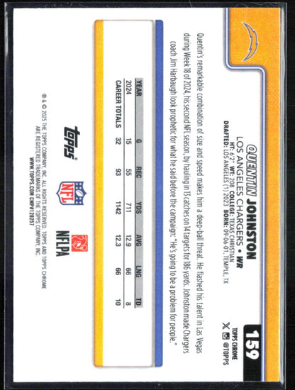 Quentin Johnston Purple Lava /75