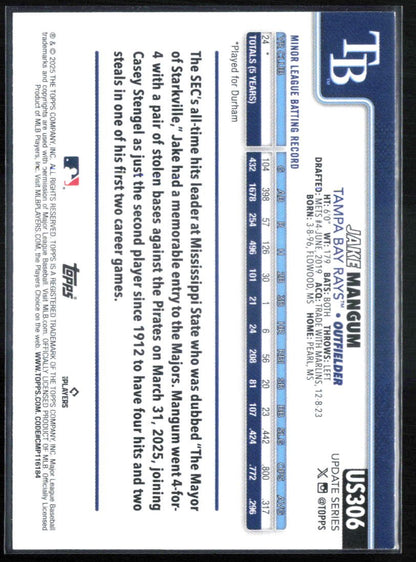 Jake Mangum RC