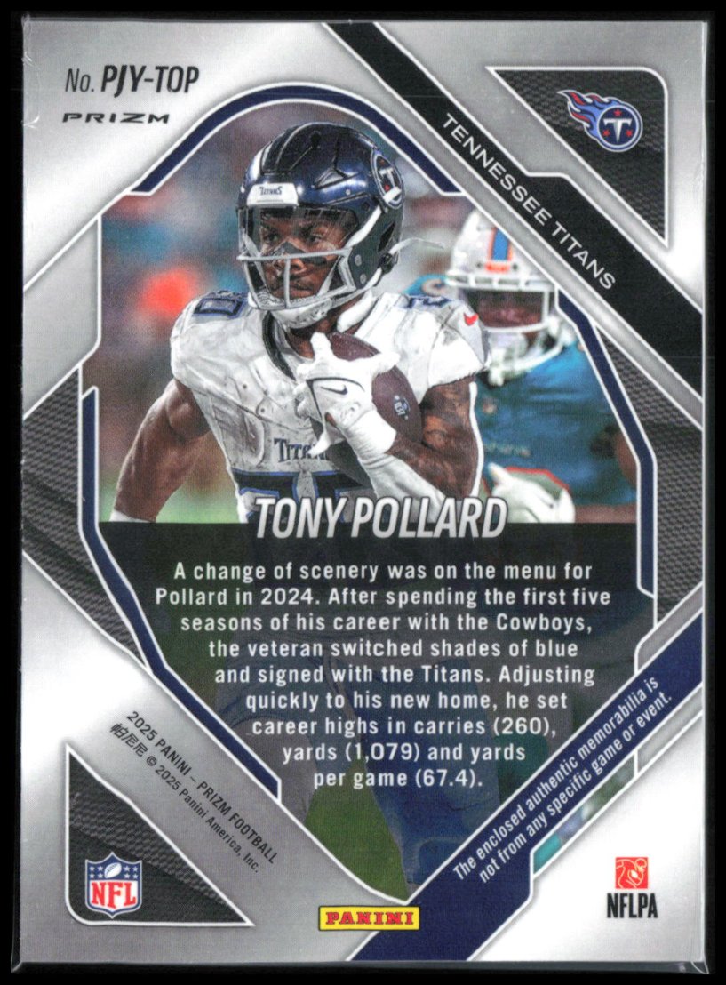 Tony Pollard Neon Green Pulsar Mem