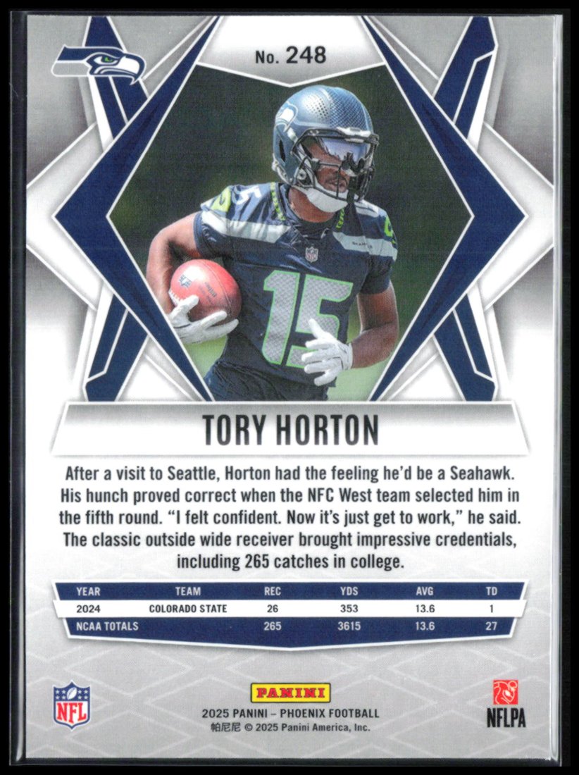 Tory Horton RC Mosaic Prizm